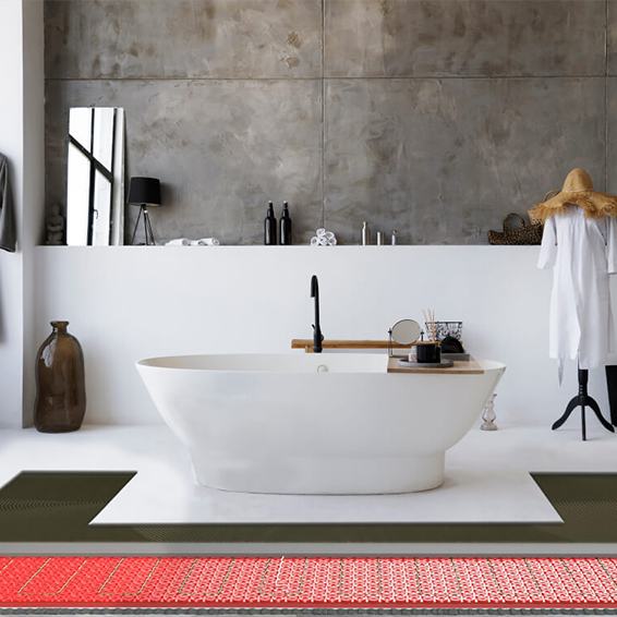 Heated floors