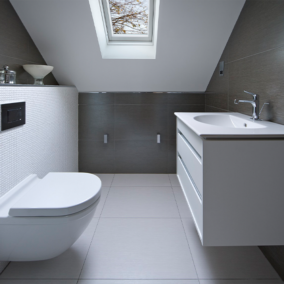 Extensive range of tiles